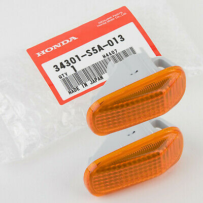 Genuine OEM Honda Integra Civic Acura RSX Sidemarker Amber (2 PC