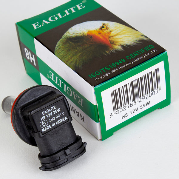 Eaglite Standard H7 12V 55W Clear DOT Halogen Headlight Bulb