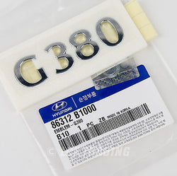 2015 Hyundai Genesis OEM Trunk G380 Emblem Badge US Seller