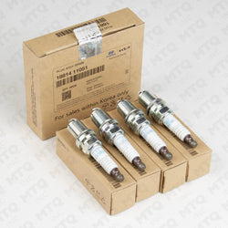 Genuine OEM Spark Plug 18814‑11051 (Pack of 4) Fits Select Hyundai Accent Kia Rio