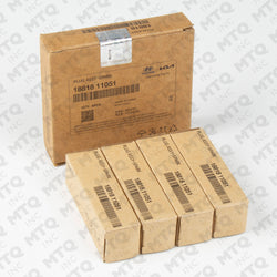 Genuine OEM Spark Plug 18818-11051 (Pack of 4) Fits Select Hyundai Kia 2.4L Sonata Santa Fe Optima