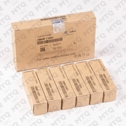 Genuine OEM Platinum Spark Plug 18840‑11051, 27410‑3F100 (Pack of 6) Fits Select 2006-10 Hyundai Kia