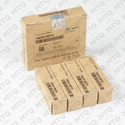 Genuine OEM Iridium Spark Plug 18849-09070 (Pack of 4) Fits Select 2016-2022 Hyundai Kia