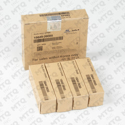 Genuine OEM Spark Plug 18849‑09085 (Pack of 4) Fits Select Hyundai Kia 2.0T / 2.4 Hybrid
