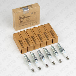 Genuine OEM Iridium Spark Plugs 18849‑11070 (Pack of 6) Fits Select 2015–26 Hyundai Kia Genesis