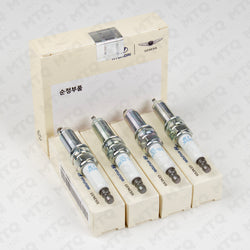 Genuine OEM Spark Plug 18857‑09085 (Pack of 4) Fits Genesis G70 Hyundai Elantra N 2.0T
