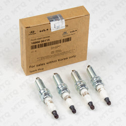 Genuine OEM Iridium Spark Plug 18868‑08115 (Pack of 4) Fits 2017–2020 Hyundai Elantra 1.4L Eco