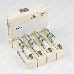 Genuine OEM Iridium Spark Plug 18875-09085 (Pack of 4) Fits Select 2021-2026 Genesis Hyundai Kia