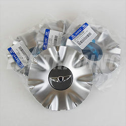 Genuine OEM Hyundai Genesis Wing Center Cap Set for 2008-2012 (14 Spoke, 18" Wheels)