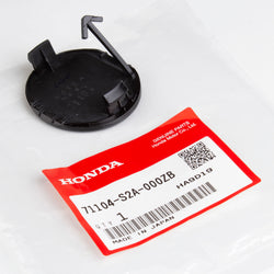 Genuine Honda S2000 AP1 Front Bumper Tow Hook Cap Cover Black (fits 2000-03)