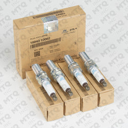 Genuine OEM Spark Plug 18843-10062, LKR6D-10E (Pack of 4) Fits Select Hyundai Kia