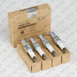 Genuine OEM Platinum Spark Plug 18855-10060 (Pack of 4) Fits 2010-2011 Kia Soul Base 1.6L