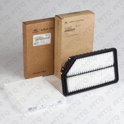 Genuine OEM Kia Soul Engine/Cabin Air Filter Package 28113-B2000, 97133-B2000