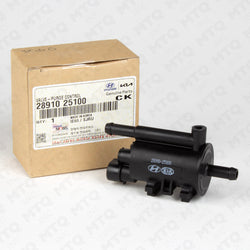 Genuine OEM Purge Control Valve Compatible with 2006-2018 Hyundai Kia Models 28910-25100
