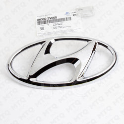 Genuine Hyundai Veloster Front Grille "H" Emblem 2012-17 / 86300-2V000