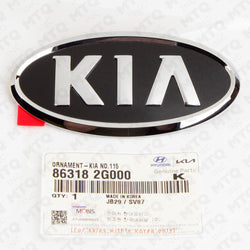 Genuine Rear Emblem 86318-2G000 for Kia 05-09 Spectra, 03-12 Optima, 10-13 Forte