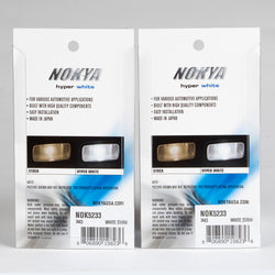Nokya 7443 Bulb Hyper White 27/8W Turn Signal / Tail Light Bulb NOK5233 QTY=2
