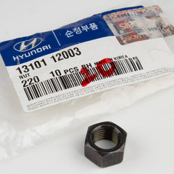 Genuine OEM Hyundai Kia Equus Hood Ornament Retaining Nut Only 13101-12003