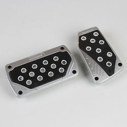 Autoring Non-Slip Aluminum Sport Pedal Set AUTO Trans - Made in Korea AR-319