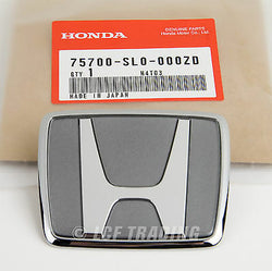 NEW Authentic JDM Honda NSX R77 91-01 Front Emblem 75700-SL0-000ZD Kaiser Silver