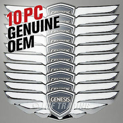 2008-2014 Hyundai Genesis Sedan OEM Tail Gate Wing Emblem 10 Pieces GENUINE!