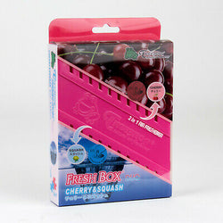 Tree Frog Fresh Box 2 in 1 Air Freshener 200g Jumbo Size Cherry/Squash FBDCS01
