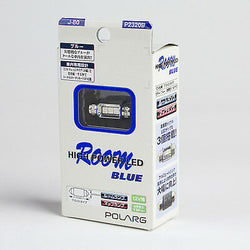 Polarg P2320B (J-80) 10X31 Dome Light Hi-power 3 LED Bulb Blue - QTY=1