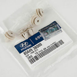 (5PC) Genuine OEM Hyundai Kia Clip - Trim MTG Beige 85849-3B000