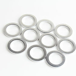 SET OF 10 OIL DRAIN PLUG CRUSH WASHER GASKETS FOR HYUNDAI AND KIA
