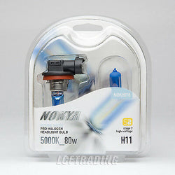 H11 Headlight Bulbs Nokya Cosmic White 5000K 80W (Stage 2) NOK8018