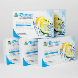 Tree Frog Natural Air Freshener 200g Jumbo Size Marine Squash Blue TRMS53 QTY=5