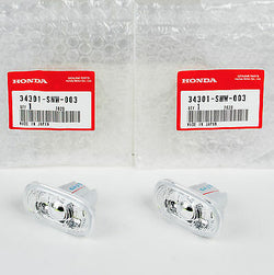 Genuine OEM Honda Civic Type-R FD2 side marker clear 34301-SNW-003 (QTY=2, L&R)