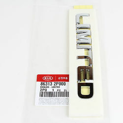 GENUINE Kia EMBLEM Sorento R 86313 2P000 LIMITED Trunk Chrome