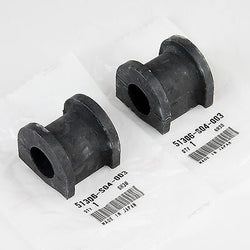 2 PC Genuine OEM Honda Sway Bar Bushings 51306-S04-003