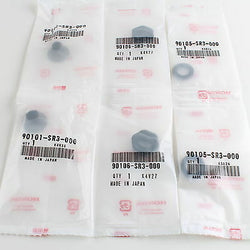 Genuine OEM Honda CR-V Rear Hatch Glass Strut Hardware Kit (6 PC) 90105-SR3-000+