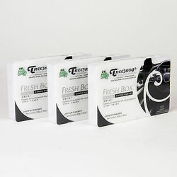 Tree Frog Natural Air Freshener 200g Jumbo Size New Car Black TRNC54 QTY=3