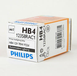 Philips 9006/HB4 70W High Wattage Halogen Headlight Bulb Made in Germany QTY=1