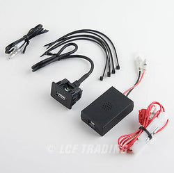 USB Smart Charging Kit for Toyota Vehicles Auxilary Switch #2870 Amon of Japan