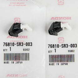 Genuine OEM Honda Windshield Washer Nozzle 76810-SR3-003 Quantity=2pc