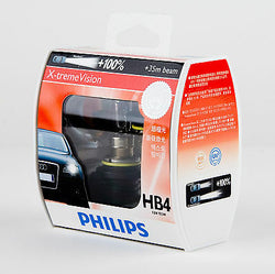 PHILIPS 9006 HB4 X-TREME VISION HALOGEN HEADLIGHT BULB  12V 55W (2PC)