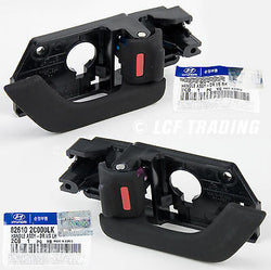 Hyundai Tiburon Tuscani Interior Door Handle Set Both Sides 03-08 OEM US Seller