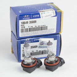 Genuine OEM Hyundai Kia Headlight Bulbs H8 35W 12V OSRAM 18649-35009 Quantity=2