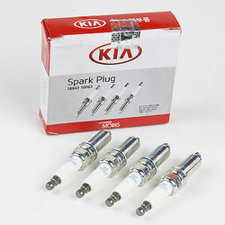 Genuine OEM Hyundai Kia (Hyundai) NGK Spark Plugs (Set of 4) 18843-10062