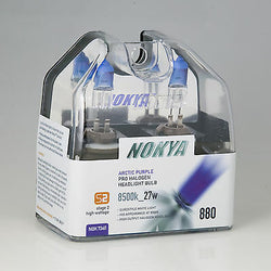880 Headlight Bulbs Nokya Arctic Purple 8500K 27W (Stage 2) NOK7340