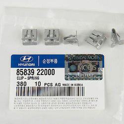 (5PC) Genuine OEM Hyundai Kia Clip- Spring Metal 85839-22000