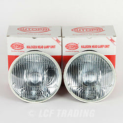 AUTOPAL H6024 7' Round H4 (HB2) DOT Headlamp Conversion with 2 Clear Bulbs