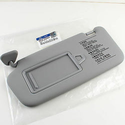 Genuine Hyundai Front Sun Visors (LH) Gray for 2006-2010 Accent 85210-1E020QS