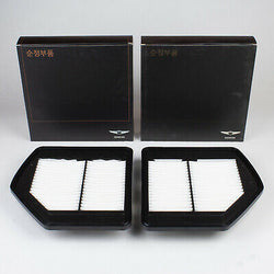 Genuine OEM Genesis Air Filters BOTH SIDES 28127-B1000+, Fits 2015-16 V8 Engine