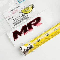 Genuine Mitsubishi Motors Lancer EVO MR 82 x 22mm Part# 7415A162 Made in Japan