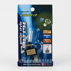 Amon Style on/off Toggle Switch 12V 8amp Made in Japan JDM Accessory Switch 1201